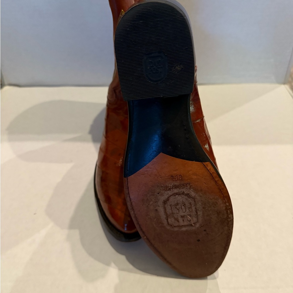 Dan Post Men's Western Boots - Rich Brown and Tan - Picture 3 of 4